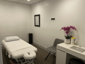 A massage room for a deep tissue massage