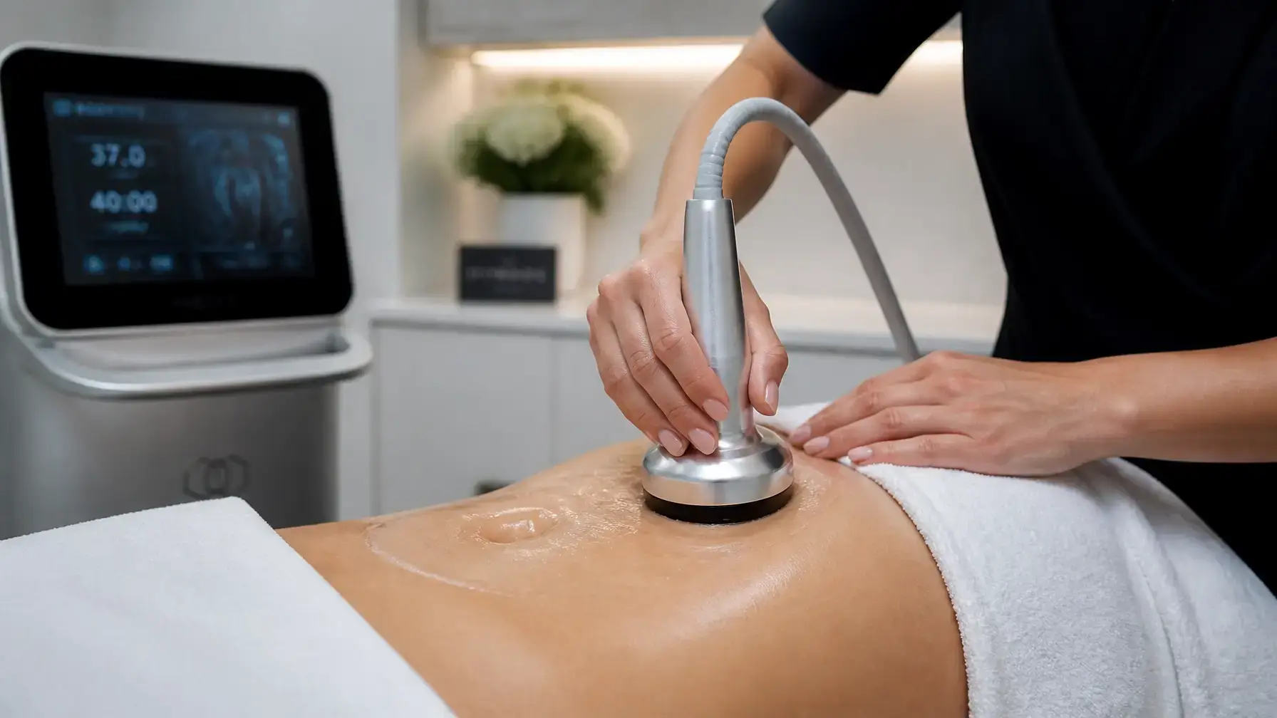 Cavitation and body contouring massage